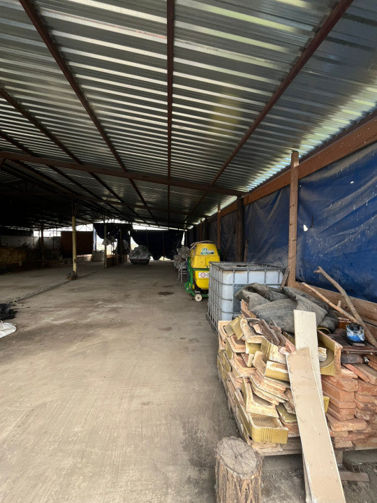 Ofertă de vânzare fermă: hală de 500 mp.+teren 6500 mp, Frata ,69900 EURO