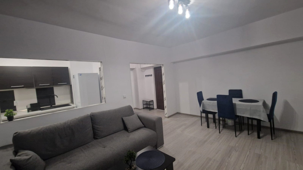 Apartament 2 camere, open space, 53mp, cartier Rovine, zona Liceul Matei Basarab