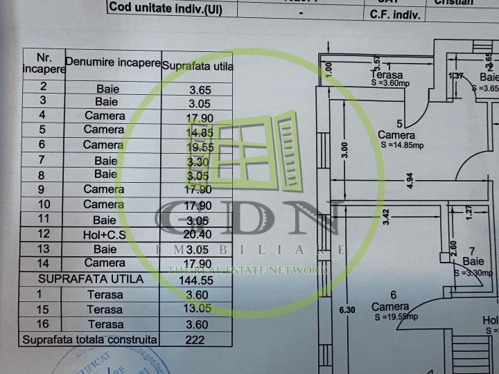 Oportunitate de investiție |  7 camere - 333 mp utili | Cristian 