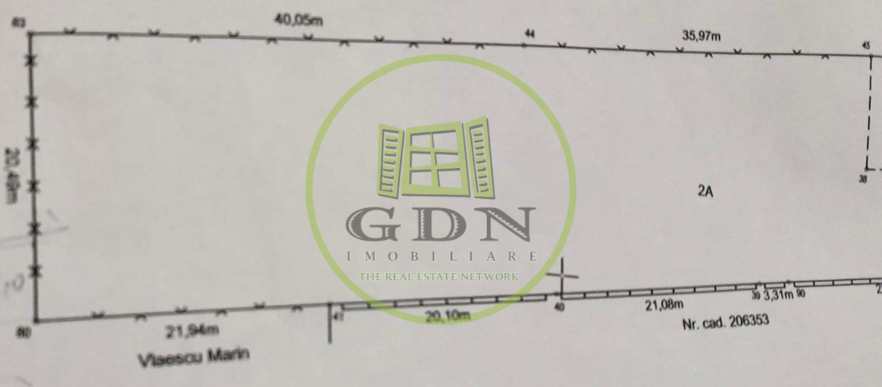 Teren intravilan 642 MP în Bariera Vâlcii