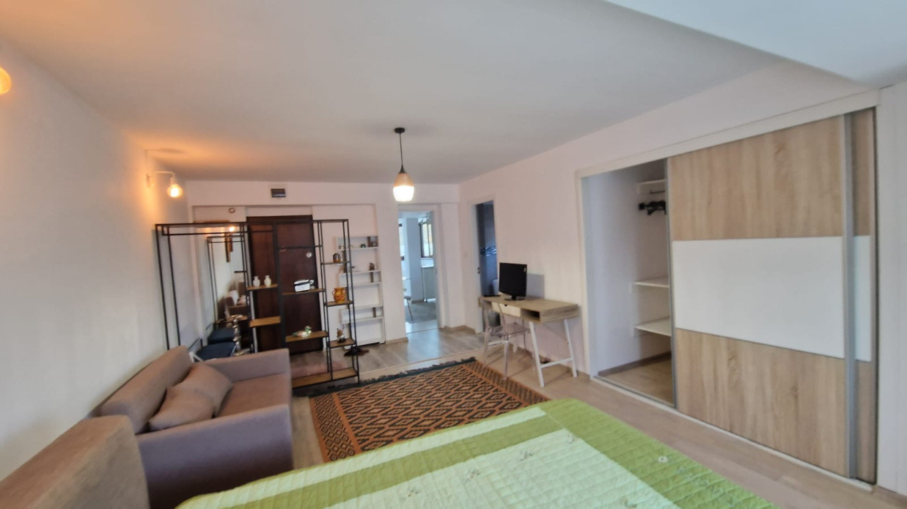 Garsoniera semidecomandata, 44mp, Brazda, zona Casa Ethos