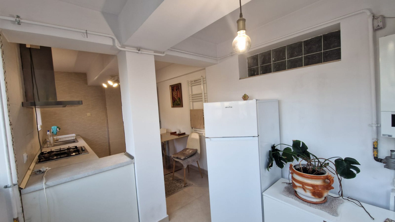 Garsoniera semidecomandata, 44mp, Brazda, zona Casa Ethos