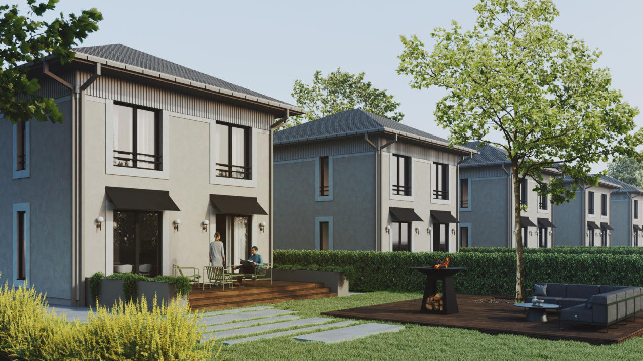 Teren de vânzare parcele 500 mp cu proiect de casă P+1 aprobat