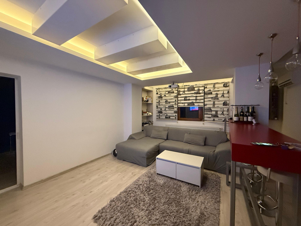 Apartament doua camere open-space, 63 mp, George Enescu zona Scoala Decebal