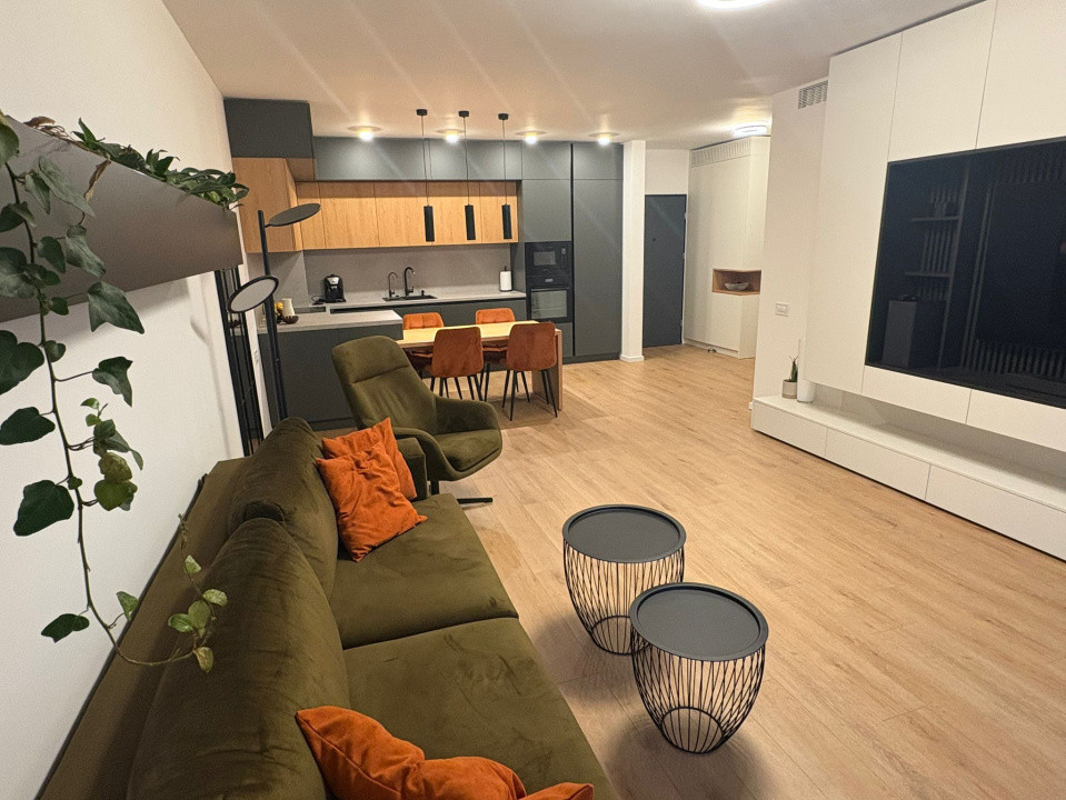 Închiriere ap. de lux cu 2 camere, 61 mp., Semicentral Cluj