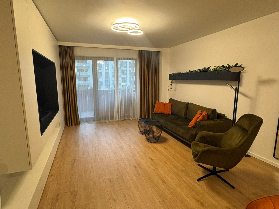 Închiriere ap. de lux cu 2 camere, 61 mp., Semicentral Cluj