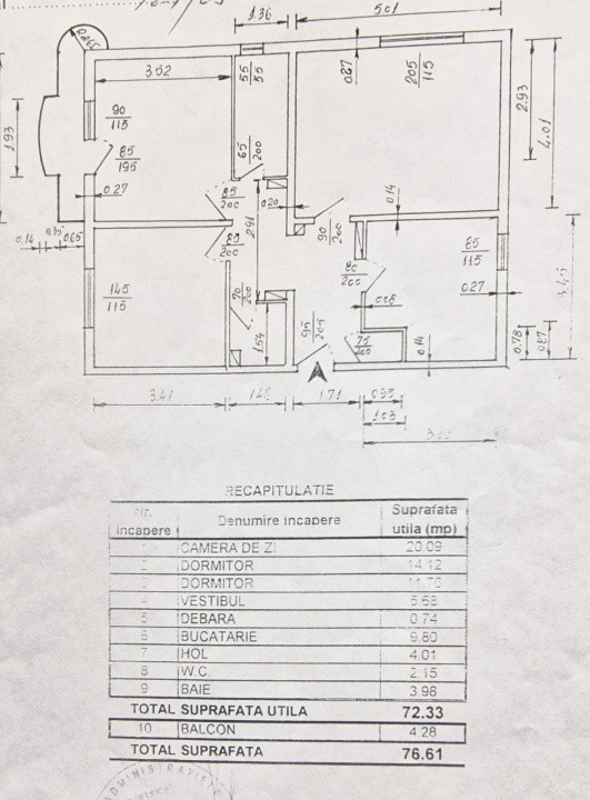 Apartament spatios | 3 camere | 13 Septembrie
