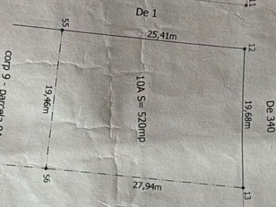 Teren intravilan 520 mp, Comuna Malu Mare, zona Profi