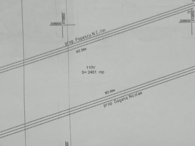 Teren intravilan, 2461 MP, comuna Carcea