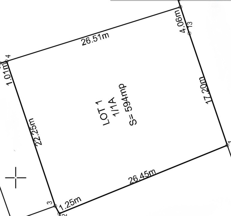 Teren intravilan, 594 MP, comuna Podari, Braniste