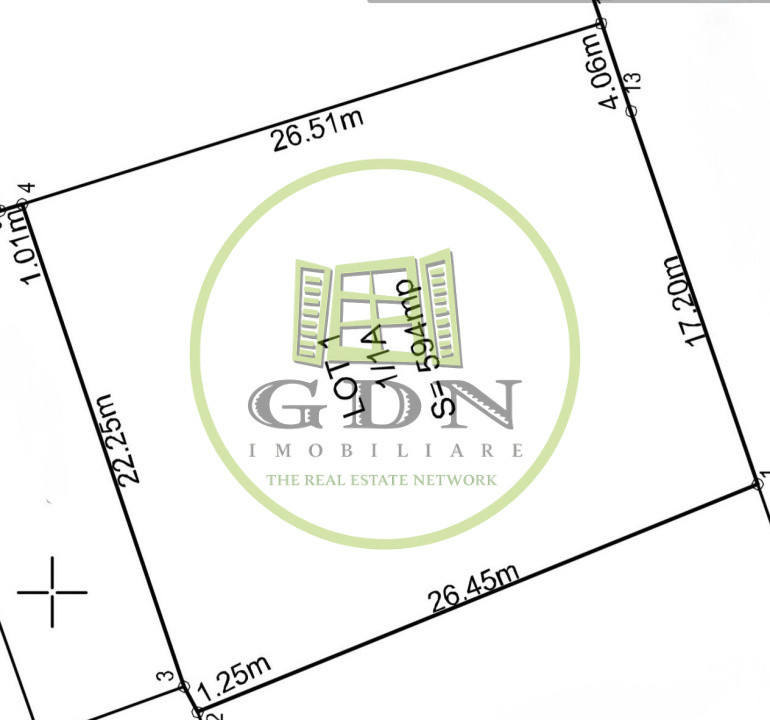 Teren intravilan, 594 MP, comuna Podari, Braniste