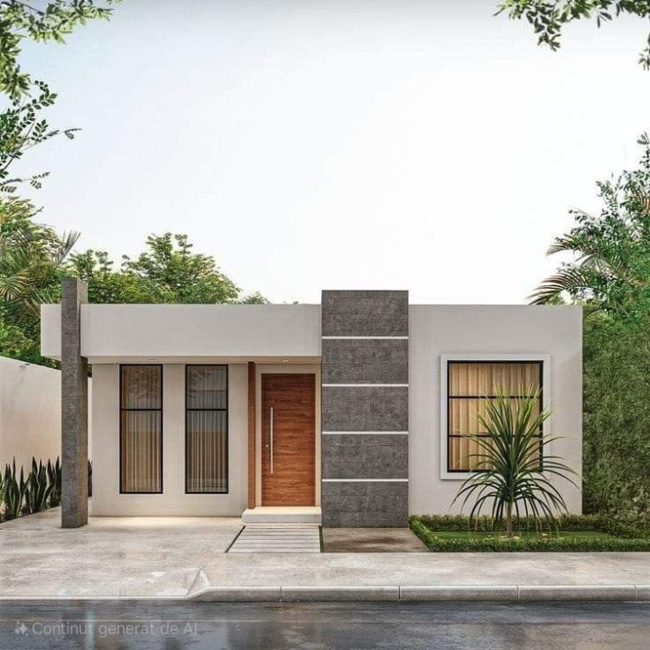 Casa Plan parter, 320 mp teren, 90 mp utili, Oltenia Garden-Pielesti