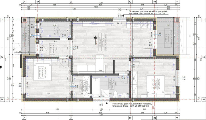 Casa Plan parter, 320 mp teren, 90 mp utili, Oltenia Garden-Pielesti