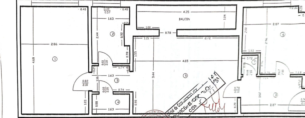 Apartament 3 camere, semidecomandat, 54mp, Brazda, zona Simplon