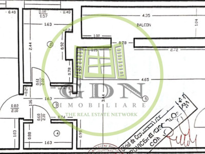 Apartament 3 camere, semidecomandat, 54mp, Brazda, zona Simplon