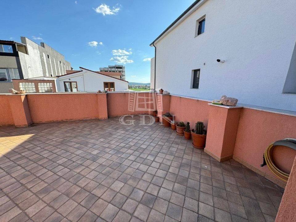 Apartament 2 camere 123mp, terasa 38mp, zona Promenada