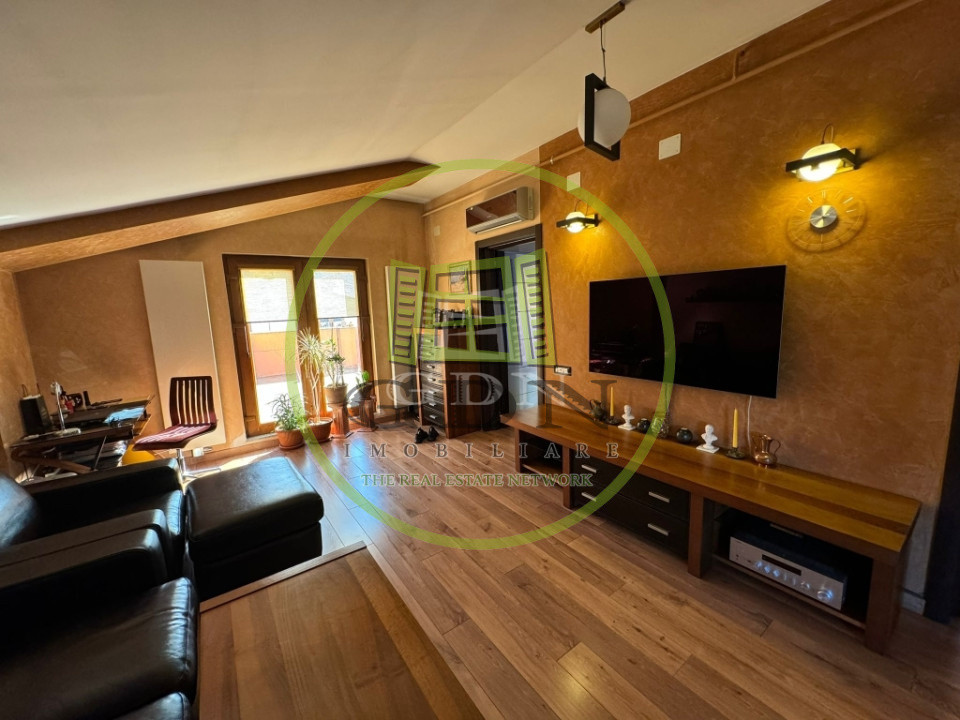 Apartament 2 camere 123mp, terasa 38mp, zona Promenada