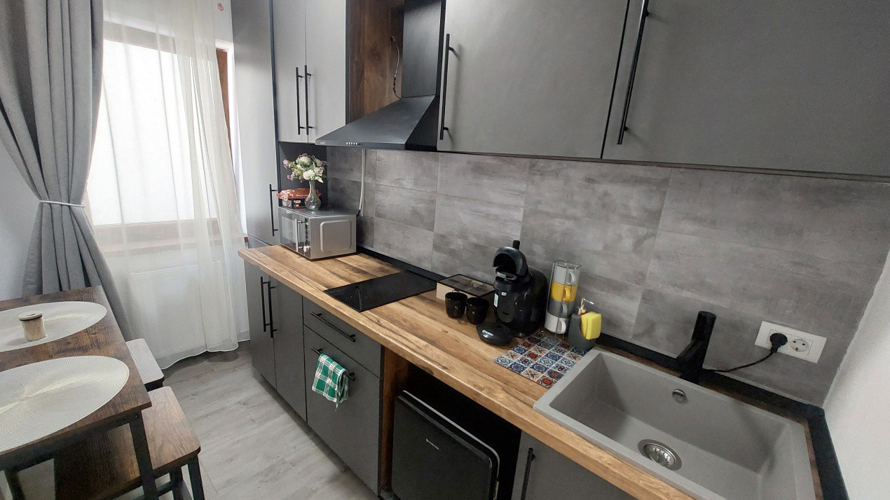 Garsoniera semidecomandata, bloc nou, Centru zona Stefan Cel Mare