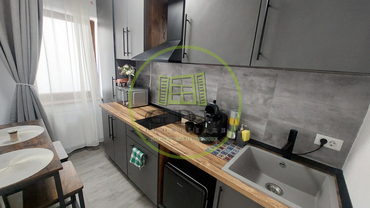 Garsoniera semidecomandata, bloc nou, Centru zona Stefan Cel Mare