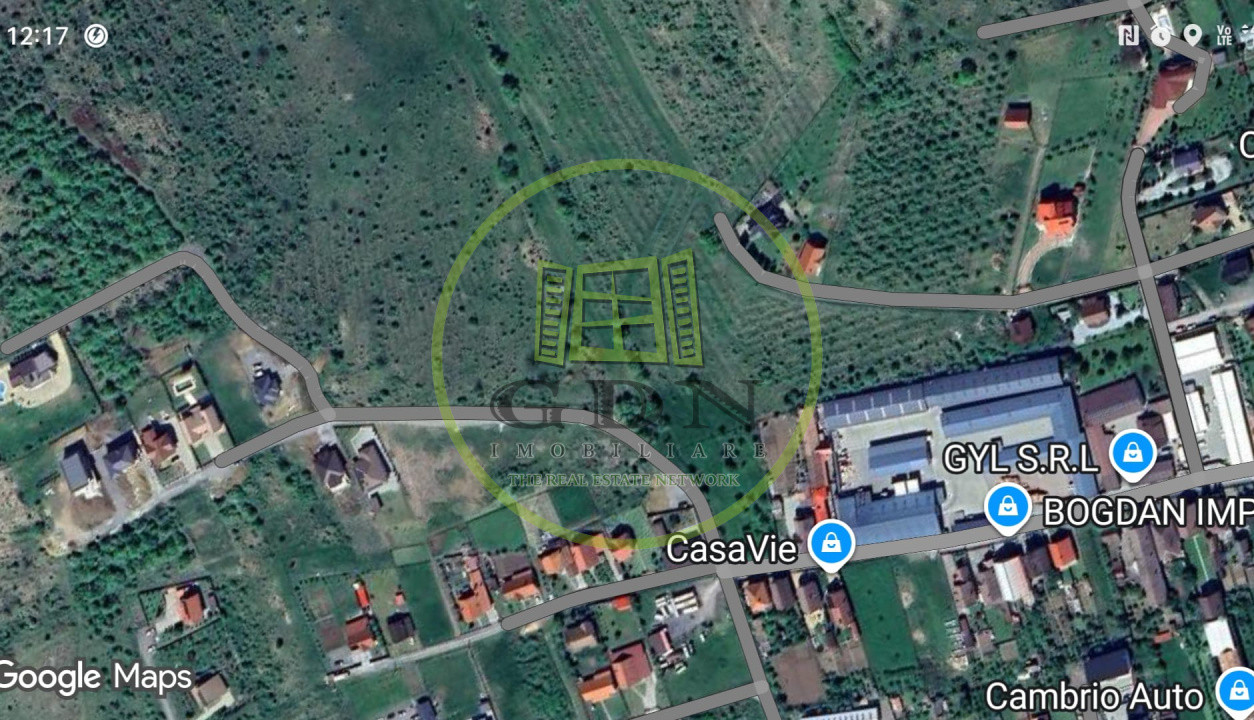 Teren de vânzare -Reghin - Viilor  3900 mp  