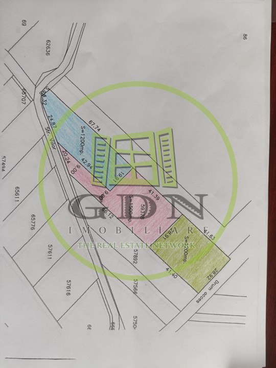 Teren de vânzare -Reghin - Viilor  3900 mp  