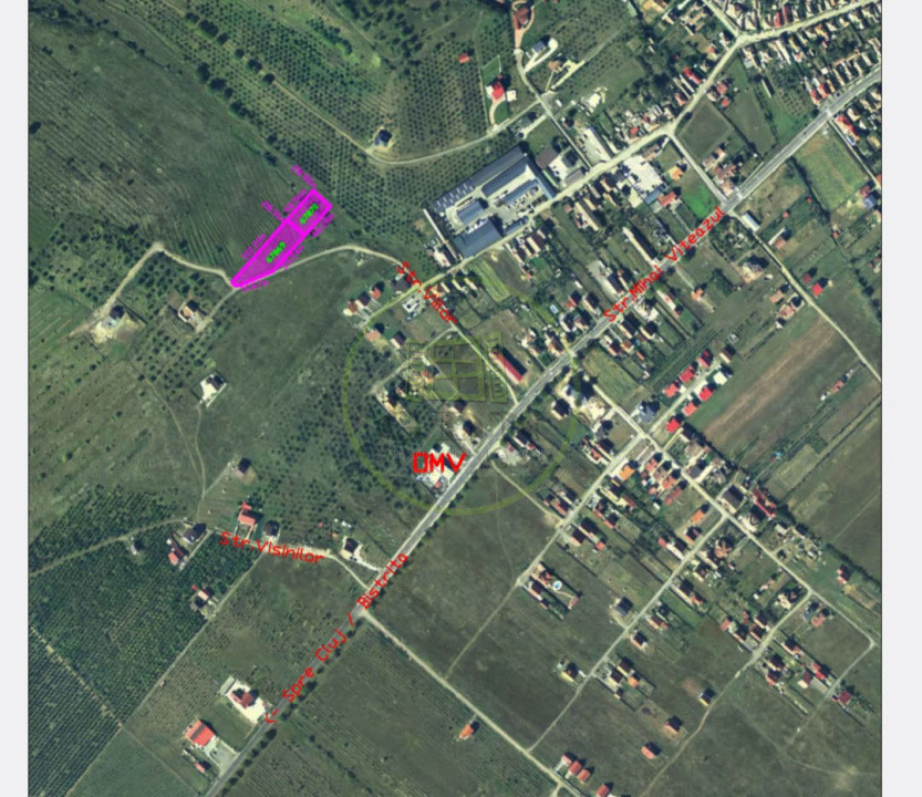 Teren de vânzare -Reghin - Viilor  1400 mp  