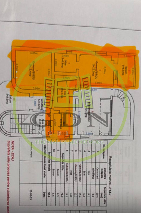 Spațiu comercial de închiriat 75mp2 utilitățile inclus in preț