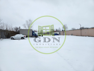 Teren intravilan 4436 mp + hala 1269 mp, Carcea