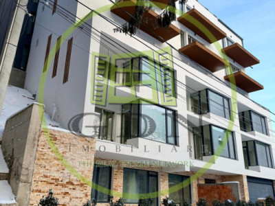 Apartament 3 camere in  boc nou de lux situat la 200m de Partia Clabucet,Predeal