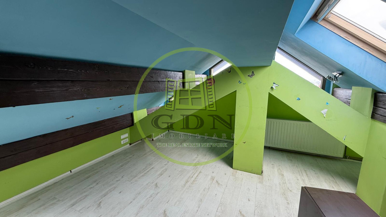     Spațiu comercial / birouri de 120 mp – mansardă, utilități separate, TVA 0%
