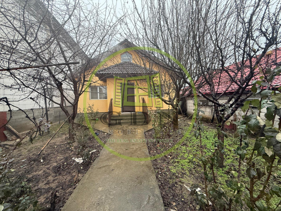 Casa plan parter, 504 mp teren, 135 mp utili, Romanesti