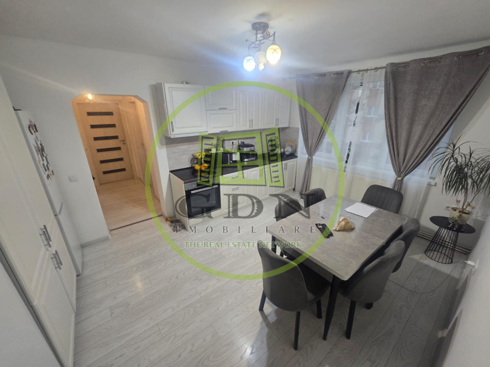Apartament 3 camere+birou, 61,8 mp utili, mobilat si utilat, exclusivitate!