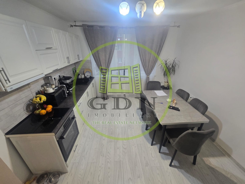 Apartament 3 camere+birou, 61,8 mp utili, mobilat si utilat, exclusivitate!