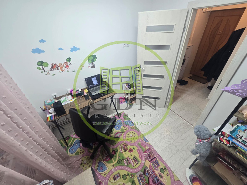 Apartament 3 camere+birou, 61,8 mp utili, mobilat si utilat, exclusivitate!