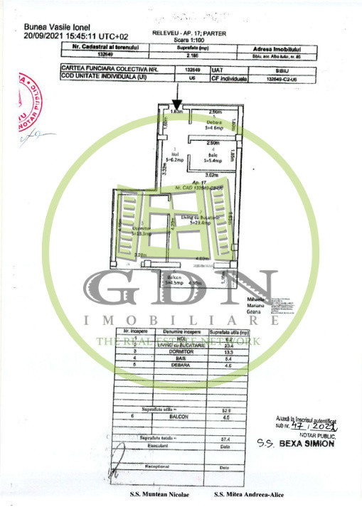Spatiu birou,  53 mp utili, Turnisor