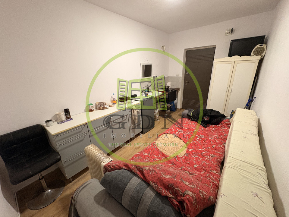 Garsonieră de vânzare | 11 mp-etajul 4/4| - Sibiu strada Abatorului 