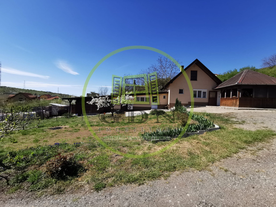 Teren intravilan si extravilan cu anexa gospodareasca amenajata, cu utilitati