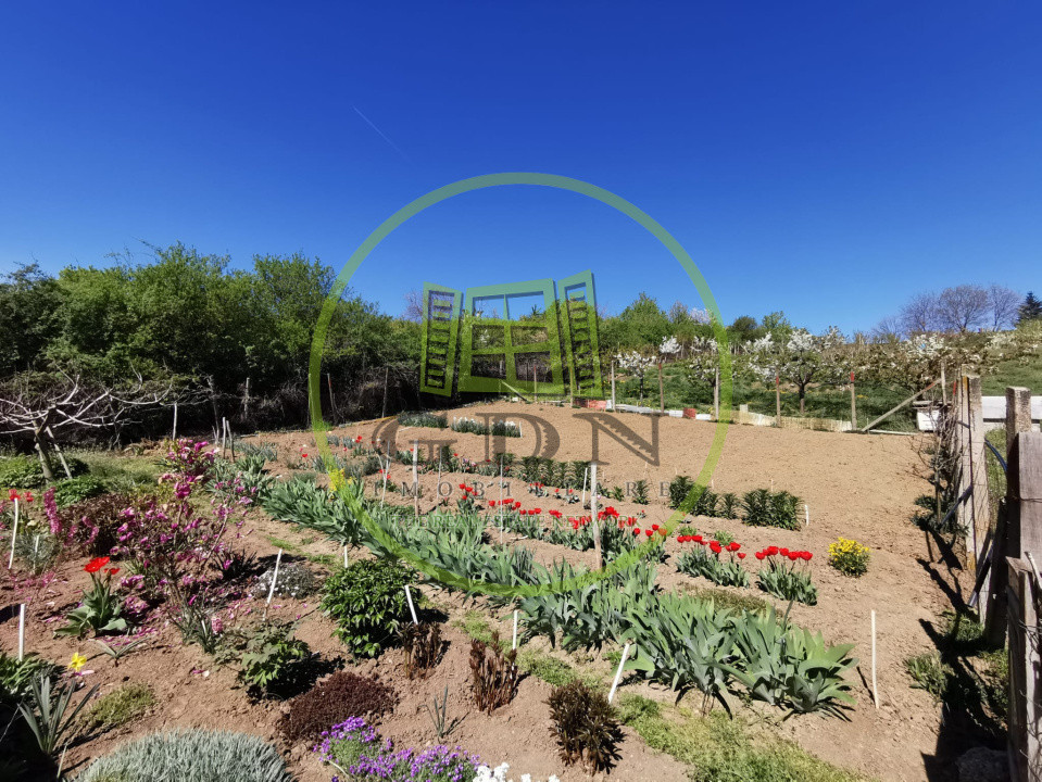 Teren intravilan si extravilan cu anexa gospodareasca amenajata, cu utilitati