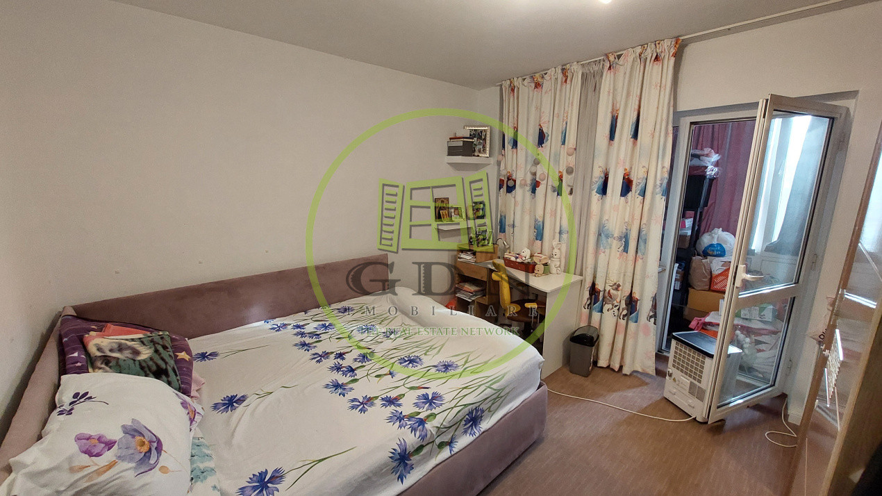 Apartament doua camere decomandat, etajul 2, Valea Rosie zona Posta