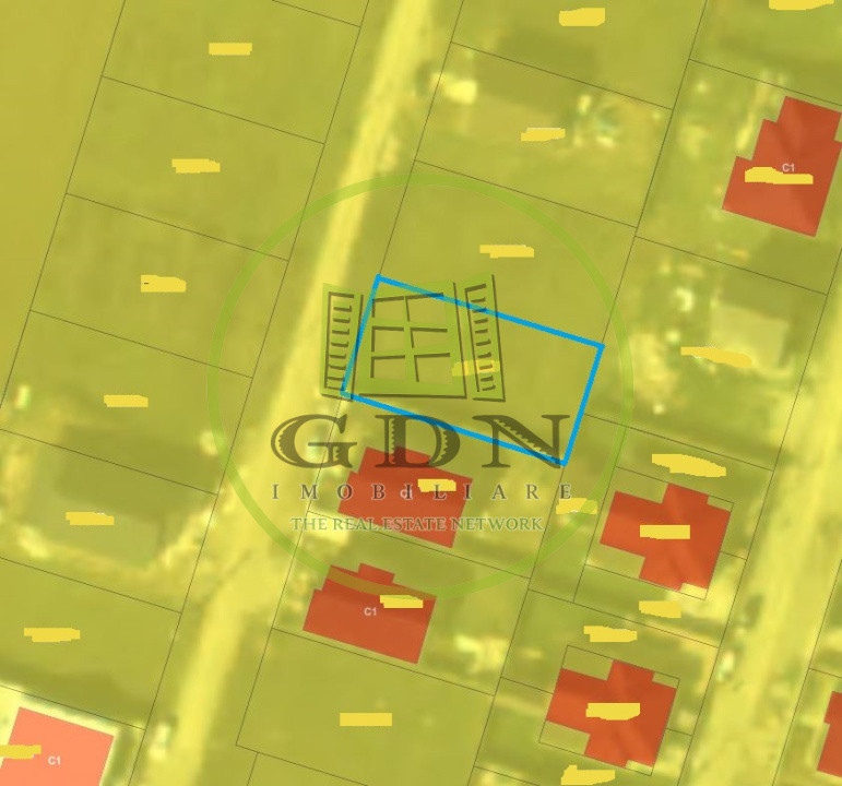 Teren intravilan construibil, suprafață 500 mp, Sântandrei