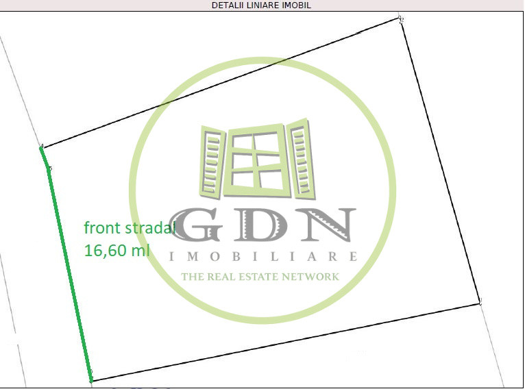 Teren intravilan construibil, suprafață 500 mp, Leș