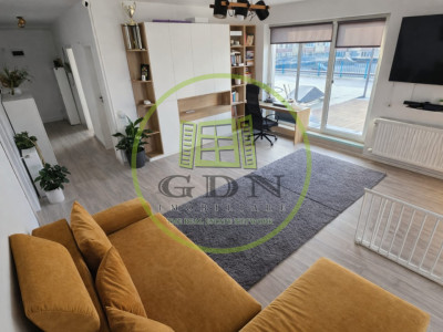 Închiriere Penthouse deosebit, 67 mp.+100 mp. terasă, Iris