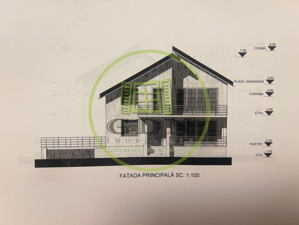 Casa S+P+M, 690 MP teren, 180,46 MP utili, Preajba, zona Capsunarie