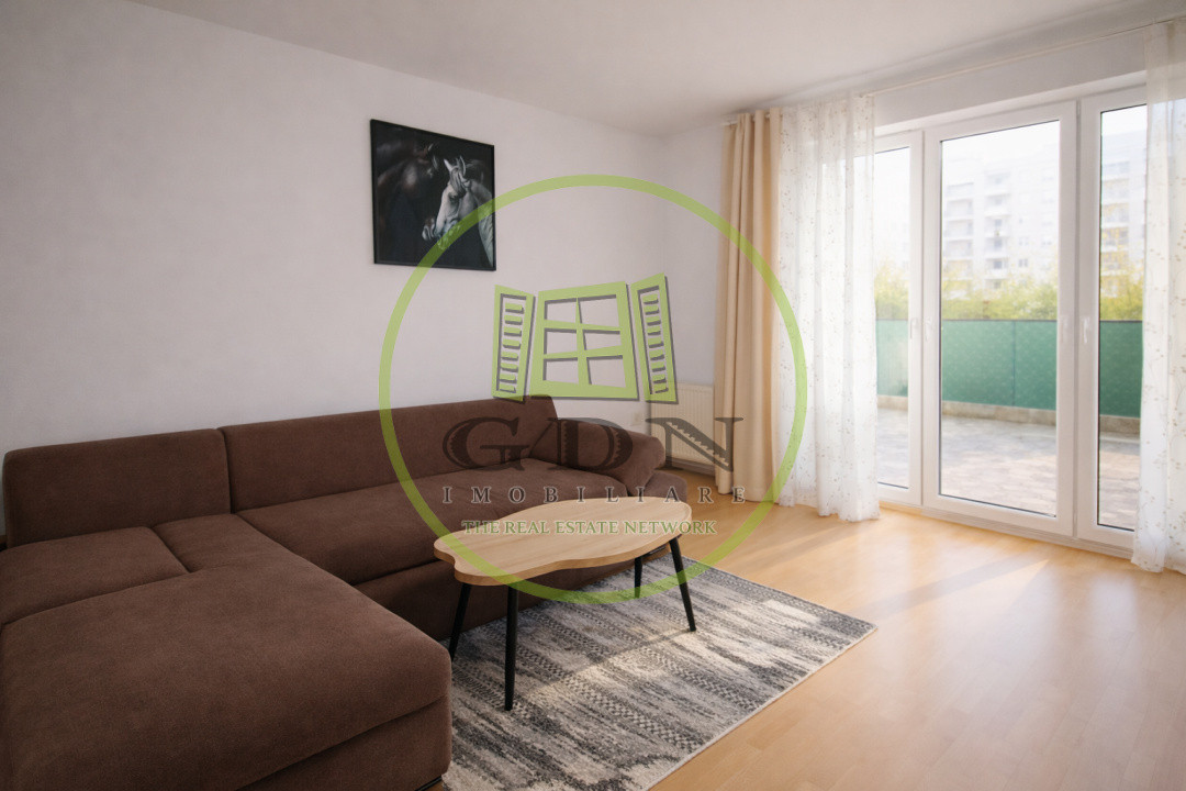 Inchiriere apartament 2 camere Avantgarden Bartolomeu cu curte 500€ Brașov