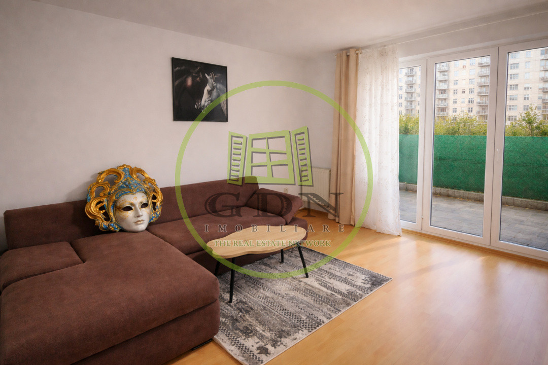Inchiriere apartament 2 camere Avantgarden Bartolomeu cu curte 500€ Brașov
