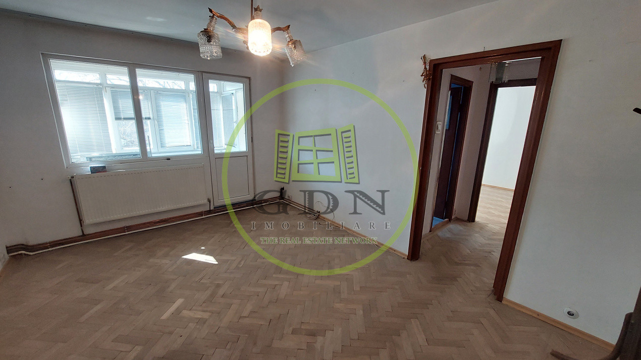 Apartament doua camere semidecomandat, 50 mp, cartier Brazda zona Big Family