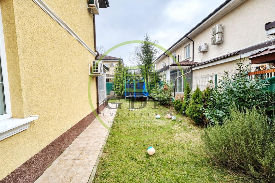 Casă duplex superbă de închiriat în Corbeanca Park | 3 dormitoare | curte 250 mp