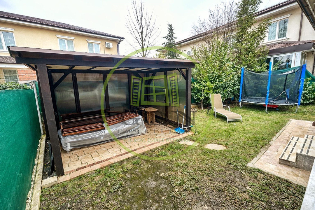 Casă duplex superbă de închiriat în Corbeanca Park | 3 dormitoare | curte 250 mp