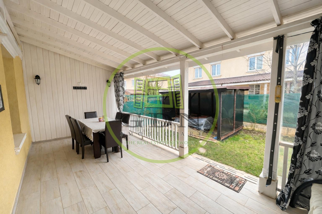 Casă duplex superbă de închiriat în Corbeanca Park | 3 dormitoare | curte 250 mp