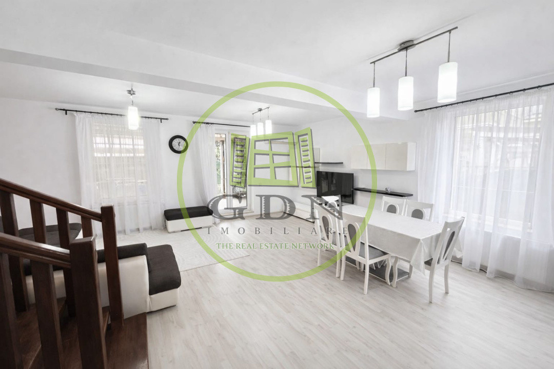 Casă duplex superbă de închiriat în Corbeanca Park | 3 dormitoare | curte 250 mp